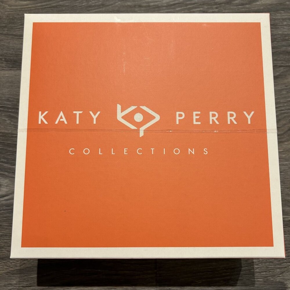 Katy Perry Size 7 37 Square Platform Sandals Snake Print Brown Tan Chunky Heels - Picture 2 of 16